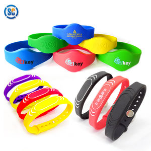Водонепроницаемый смарт-браслет RFID NFC TK4100 125 кГц из силикона для замков в спортзалах - Product Image 4