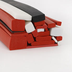Joint de cadre de fenêtre en caoutchouc Flexible bande d'étanchéité de fond de porte coupe-vent protection anti-poussière bouchon de porte joint de porte avec ruban adhésif - Product Image 2