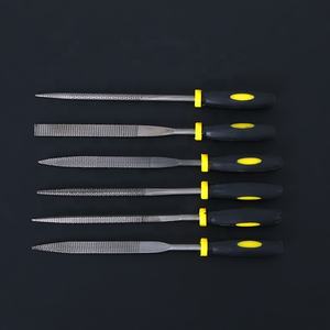 Juego de limas redondas, juego de afilado, patrón de embalaje de estilo de acero suizo, tratamiento de superficie, herramientas de jardín de doble manija, juego de limas de motosierra - Product Image 5