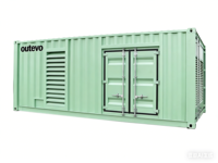 Groupe électrogène diesel conteneurisé ISO 1000 kW 50 Hz, usage intensif, certifié CE/ISO pour centre de données, site minier, solution d'alimentation de secours