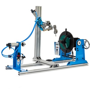 Plato giratorio de soldadura horizontal posicionador de soldadura de 50kg con soporte de antorcha - Product Image 1
