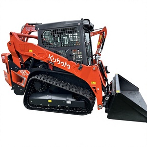 Top standard Used Kubota SVL75-3 Crawler Skid Steer Loader with High Load Moment and 5 Year Warranty for Sale - Product Image 1