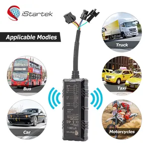 في الوقت الحقيقي iStartek VT100 رخيصة مصغرة GPS Para Motocicleta سيارة بتتبع برامج الخادم المخفية أوامر SMS