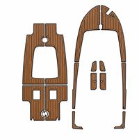 Ensemble de revêtements de pont en mousse EVA pour bateau Mako 2001, pré-découpés, pour cockpit et plateforme avant