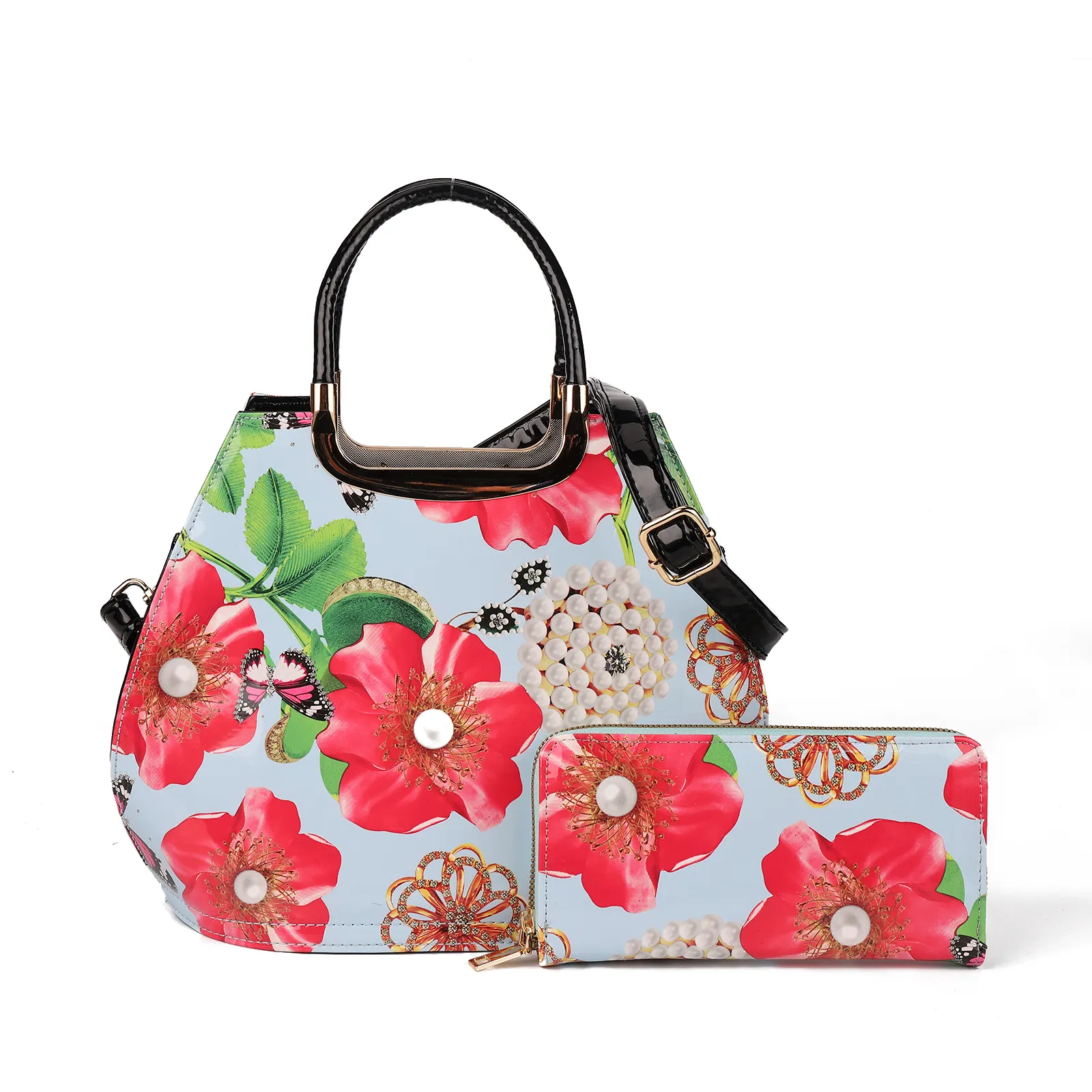 HEC set di borse di diversi colori di alta qualità per borsa e borsa in pelle Pu moda donna