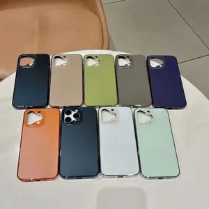 新定制iPhone 16镜头设计旅游相机防尘ag玻璃电镀tpu适用于iphone 15 14 13 12 pro max funda cover