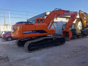 Excavadora de cadenas usada Doosan DH220LC-7 de 22 toneladas, excavadora hidráulica usada Doosan DH220LC-7 en venta - Product Image 1