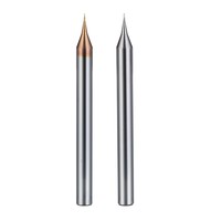 Fraise à face en acier au tungstène avec revêtement en alliage pour CNC, petit diamètre, kit pour machine