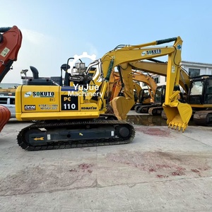 Miniexcavadora Komatsu PC110 Original de Japón, 11 Toneladas, Usada, Fabricada en Japón, Komatsu 110 120 130 160 en Stock - Product Image 1