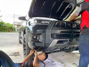 Toyo-<span class=keywords><strong>ta</strong></span> Hilux Vigo 2004-2015 обновленная модель боди-кит в стиле Rocco 2023 капот бампер решетка фар автозапчастей Новинка - Product Image 5