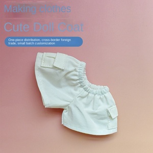 <span class=keywords><strong>Abrigo</strong></span> para Muñeca <span class=keywords><strong>Rab</strong></span> Blanca de 17 cm, Ropa de Tela Informal de Manga Corta a la Moda para Muñecas de Juguete de 7 a 14 Años - Product Image 3