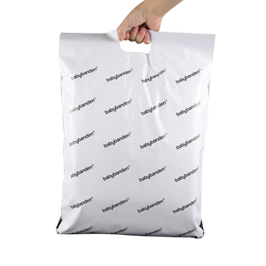 Bolsa de correo <span class=keywords><strong>Extra</strong></span> grande, bolso de mano de diseño libre de gelatina, de poliéster resistente con mango, envío gratis