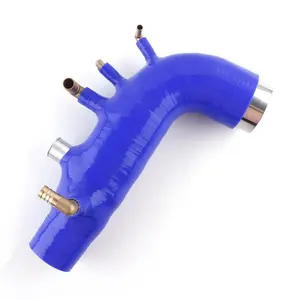 Pipa selang asupan Turbo Inlet silikon diperkuat 2008-2014 WRX asli bagian Subaru otomotif EJ25 GE GH GR mesin GV