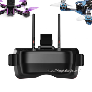 FPV gözlük 5.8G 40CH <span class=keywords><strong>3</strong></span> inç VR009 480x320 Video kulaklık çift anten HD DVR kamera Drones aksesuarları için çeşitlilik FPV gözlük - Product Image 5