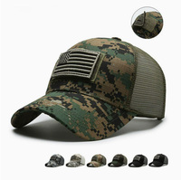 Autocollant personnalisé, étiquette détachable, autocollant magique, logo, camouflage tactique, casquette de baseball pour le camping d'été, sports de plein air, pêche, chasse