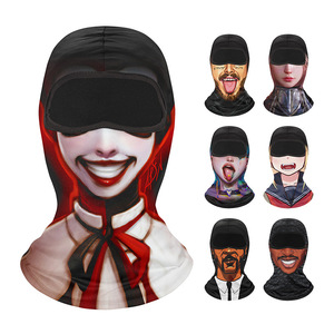 JX personalizado cráneo pasamontañas máscara hombres ciclismo gorra Snowboard esquí cara cubierta motocicleta bicicleta sombrero Bandana bufanda transpirable - Product Image 2