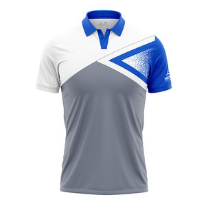 เสื้อโปโลเทนนิสผ้าโพลีเอสเตอร์ 100% ระบายอากาศ แห้งเร็ว ยืดได้ 4 ทิศทาง ทนทาน สำหรับผู้ชาย ผู้หญิง และทีมกีฬา - Product Image 1