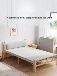 Canapé-<span class=keywords><strong>lit</strong></span> pliable de style japonais, convertible, pour petite pièce ou appartement, avec rembourrage épais et housse - Product Image 5