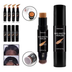 Sky sky — outils d'extension de cheveux, perruque en acier inoxydable, couleur marron, correcteur, teinte, nœuds de perruque, guérison avec brosse - Product Image 2