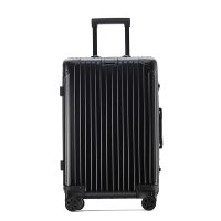 Valise de voyage personnalisée en alliage d'aluminium multi-tailles, bagage à roulettes OEM ODM pour femme
