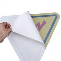 Etiquetas Adhesivas de Advertencia de Seguridad Eléctrica Initial Edge TW - Precaución, Peligro de Descarga Eléctrica, Alto Voltaje
