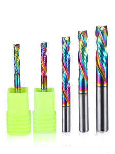 ดอกกัดไม้คาร์ไบด์เคลือบ HOZLY DLC แบบเกลียว 2 ฟัน 55HRC สำหรับงานไม้ MDF และไม้เนื้อแข็ง ขนาด 3.175/4/5/6 มม. รับผลิตแบบ OEM/ODM - Product Image 4