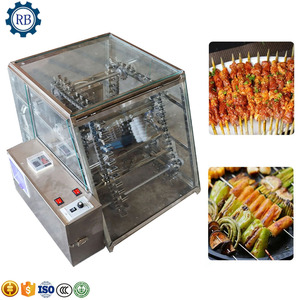 Machine à barbecue à prix abordable pour la préparation de kebabs de poulet, gril barbecue - Product Image 4