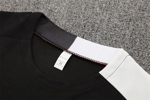 Uniformes de Fútbol de Verano, Conjunto de Entrenamiento de Manga Corta, Jersey 25/26 París, Transpirable, Poliéster de Secado Rápido, Cuello Redondo, Unisex, Deportivo - Product Image 3