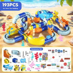 Pista de Carreras Flexible con Tren Antigravedad, Rieles Magnéticos Infinitos 3D, Juguetes STEM, Set de Tren Eléctrico para Niños - Product Image 6