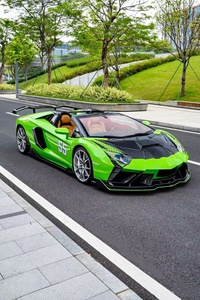 Nouveau kit carrosserie en fibre de carbone pour Aventador LP700 CMST : pare-chocs avant et arrière, spoilers, capot - Product Image 4