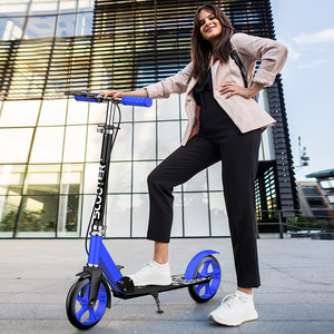 Urban Two-<strong>wheeled</strong> Folding <strong>Scooter</strong> for Adults &amp; <strong>Big</strong> Kids Children with Double Brake Lightweight 5kg - Product Image 1
