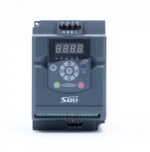 SJZO single phase motor inverter China Drive 100M series 220V 0.4kw vfd inverter with wide voltage design
