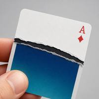 Cartes à Jouer Promotionnelles pour Entreprises - Boîte en Papier Doré à Noyau Noir 300gsm, Écologique, Jeu de Cartes Éducatif de Sécurité, OEM, Coins Arrondis