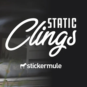 Tùy Chỉnh Cửa Hàng Kính Quảng Cáo Xe Vinyl Cửa Sổ Bám Dán PVC Logo Trang Trí Tĩnh Cửa Sổ Bám Sticker - Product Image 3