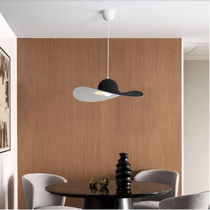 All'ingrosso Design popolare grande forma di <span class=keywords><strong>cappello</strong></span> <span class=keywords><strong>lampadario</strong></span> bianco caldo <span class=keywords><strong>per</strong></span> hotel paralumi a soffitto medio - Product Image 3