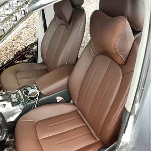 TT 2011-2021 <span class=keywords><strong>Audi</strong></span> A4/A6/Allroad Juego completo Fundas de asiento de coche de cuero de lujo Garantía de 3 años para todas las estaciones de 13 piezas - Product Image 2