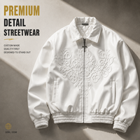 Veste de moto en cuir véritable pour homme, style universitaire, avec logo personnalisé en relief, vente en gros OEM