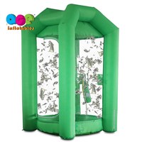 Cabine gonflable attrape-billets personnalisée pour la promotion d'événements