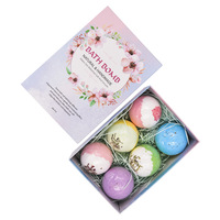 Mini bombe de bain salée à bulles personnalisée pour enfants kit de marque privée fabrication de surprises bio pour enfants coffret cadeau ensemble de gros bombes de bain