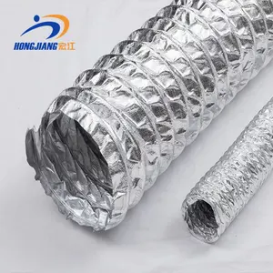 Meilleure vente Tuyau flexible en aluminium à double couche pour climatiseur Tuyau industriel