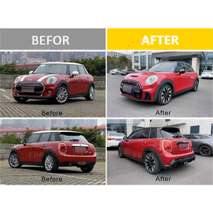 ชุดบอดี้ F55เป็นสไตล์ <span class=keywords><strong>JCW</strong></span> สำหรับ2014-2020year มินิ F55คูเปอร์อัพเกรดเป็น <span class=keywords><strong>JCW</strong></span> 2021ปี + 4ประตูพร้อมปีกหลัง - Product Image 2