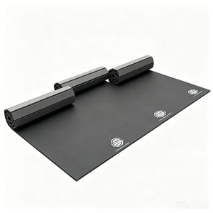 Tapete <span class=keywords><strong>de</strong></span> Lucha Enrollable Antidesgarros LINYIQUEEN, Tapete Elástico Suave para <span class=keywords><strong>Artes</strong></span> <span class=keywords><strong>Marciales</strong></span>, Academias, Gimnasios - Product Image 1