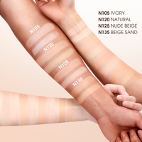 OTWOO 2-in-1 BB Cream Foundation Full Coverage Cushion Setting Powder untuk Riasan Wajah Memutihkan & Mencerahkan