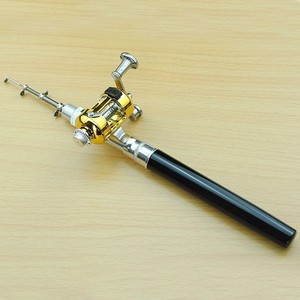 Hot Sale Portable Glass Telescopic Pocket Mini <strong>Pen</strong> <strong>Fishing</strong> <strong>Rod</strong> with <strong>Reel</strong> - Product Image 4