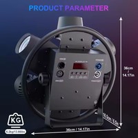 Lámpara de Atmósfera Retro Matrix Light Pro Stage de 7 Ojos RGB COB LED, Control DMX512 de 350W para Discotecas, Estudios y Teatros