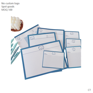 Bloc-notes détachable Sunton Cartoon, idéal pour les notes en classe des étudiants, les plans d'étude et la prise de notes générales, 30 feuilles - Product Image 1