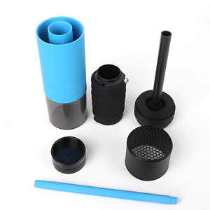Kit <span class=keywords><strong>Chicha</strong></span> Portable pour Voiture, Narguilé Intérieur/Extérieur avec Housse de Protection, Petit Narguilé <span class=keywords><strong>Chicha</strong></span> Doux au Toucher, Emballage Pratique - Product Image 2