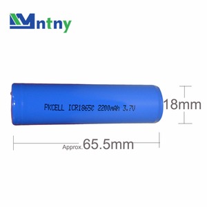 แบตเตอรี่ลิเธียม CNNTNY 3.7v 18650 2200mah แบบชาร์จได้ สำหรับไฟฉาย LED และไฟฉายแบบพกพา - Product Image 5