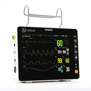 Lexison Veterinary Equipment PPM-S8V 8inch Cheap Price Veterinary use Blood Pressure Vital Signs Monitor