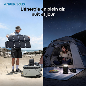 Panneau solaire portable Anker SOLIX PS60 60W, conforme à la norme REACH ERP, léger (1,8 kg), idéal pour les caravanes et le camping - Product Image 1